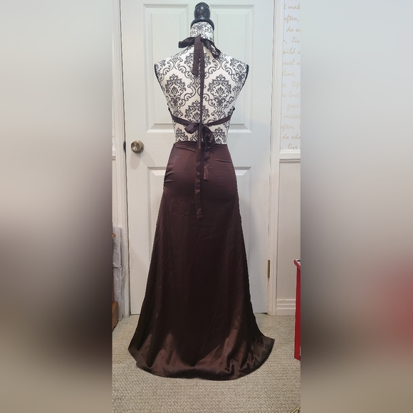 Peppermayo Palas Maxi Dress- Chocolate - Picture 7 of 10